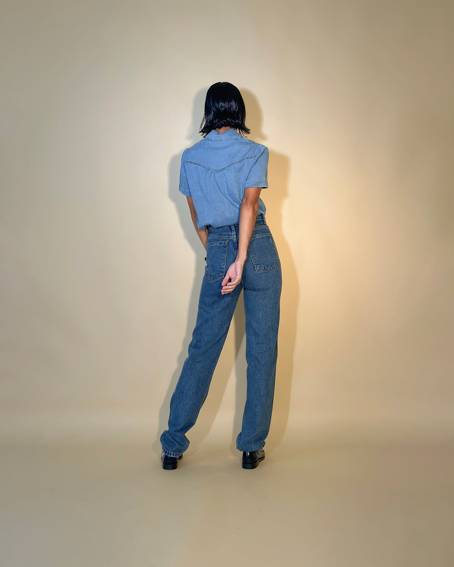 VIOLET FULL LENG STRAIGHT JEANS