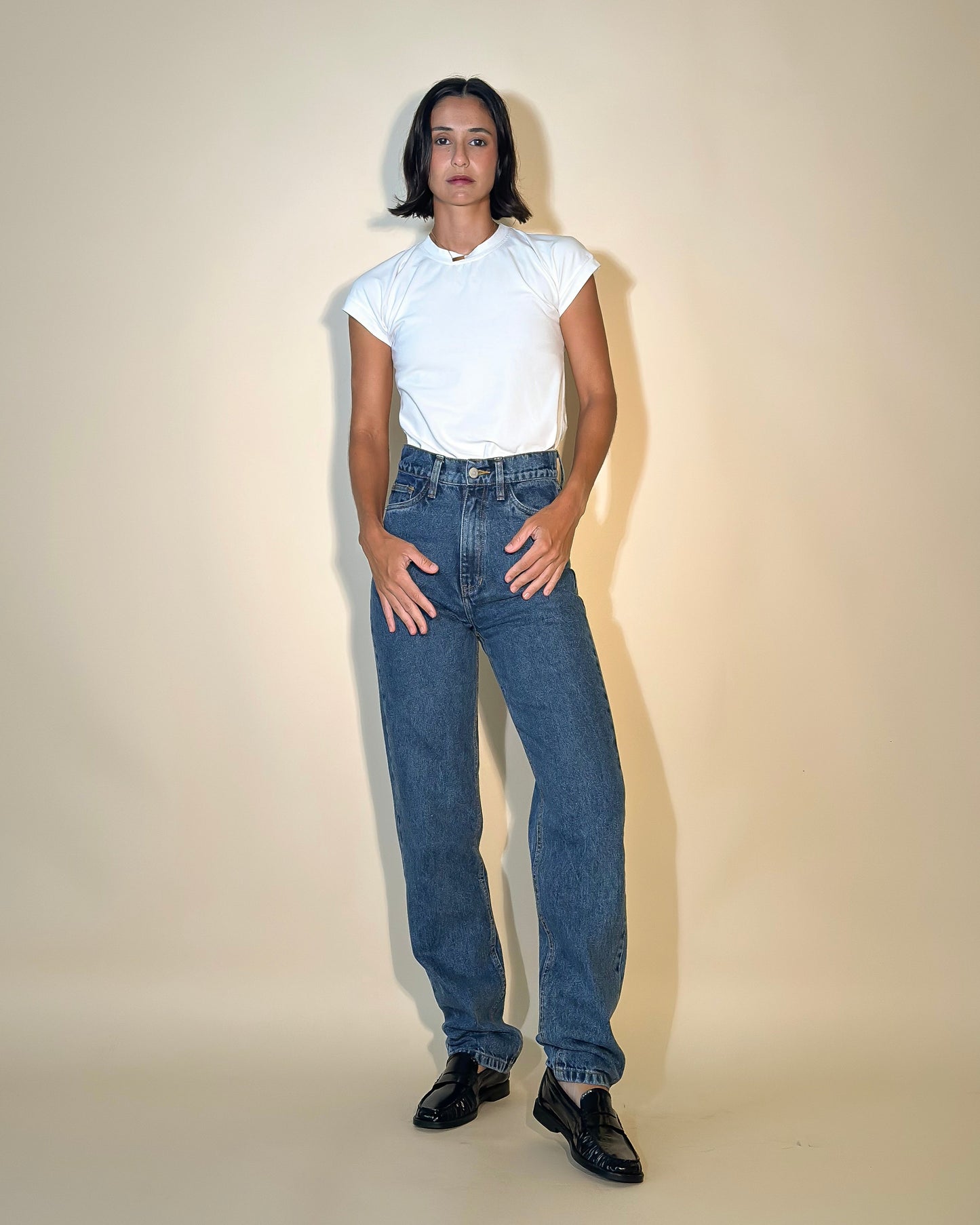 VIOLET FULL LENG STRAIGHT JEANS