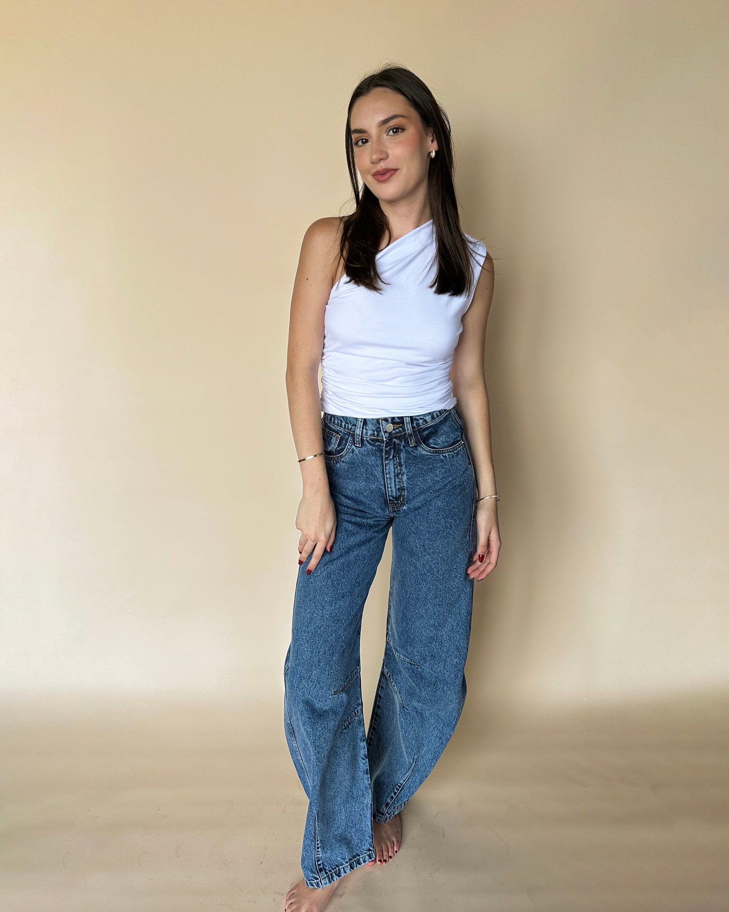 ELLA BARREL JEAN