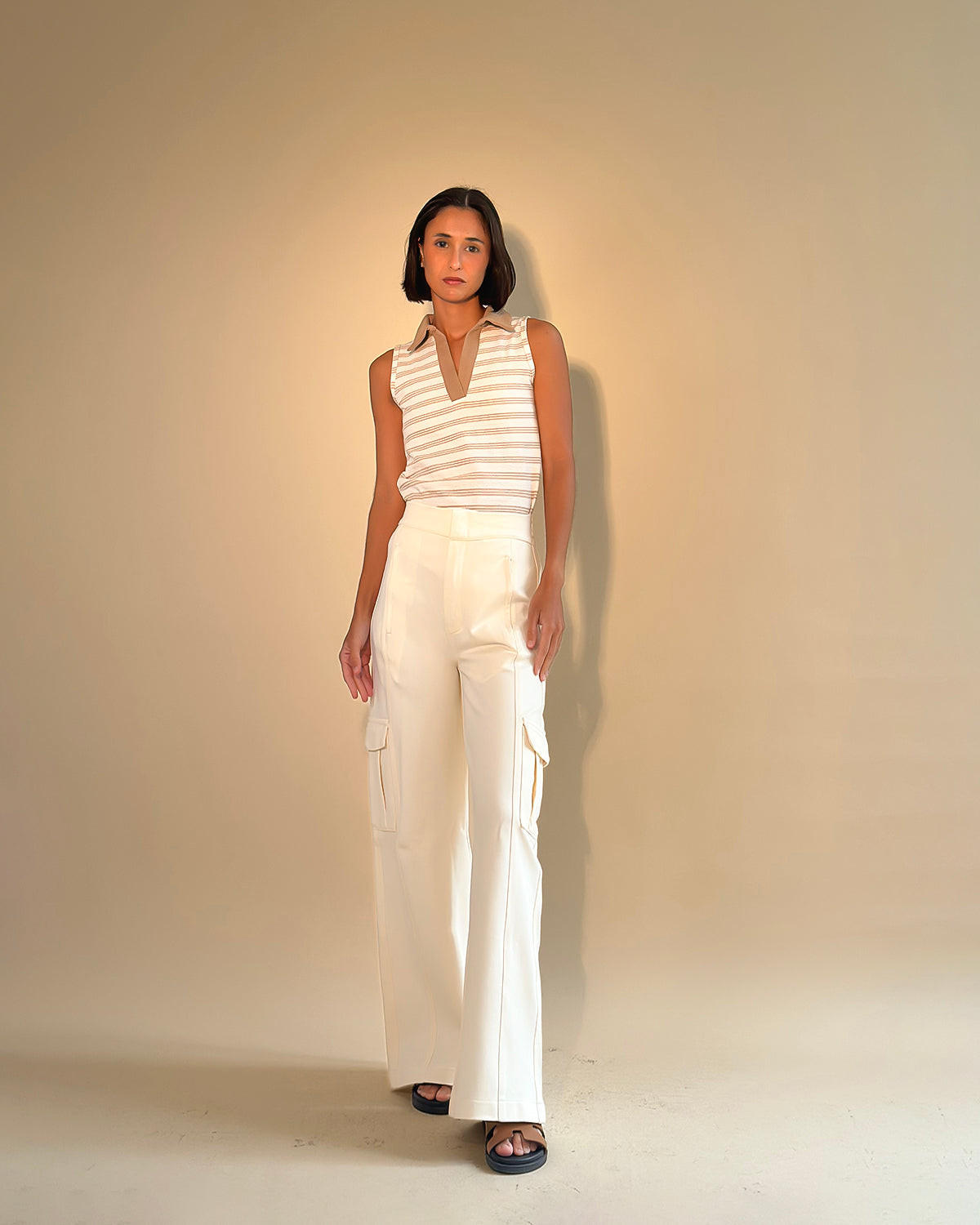 CARGO TROUSER BEIGE
