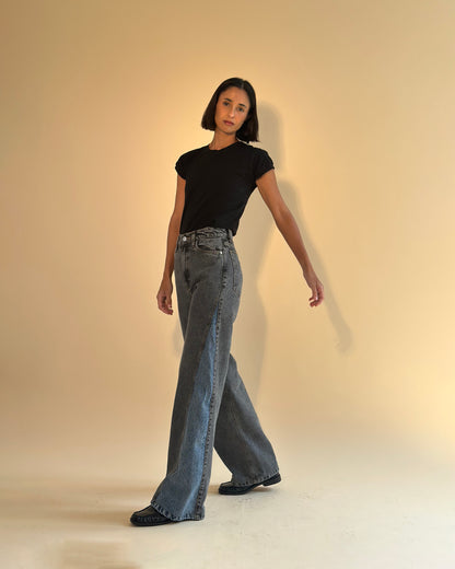 TWO TONES JEANS