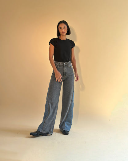 TWO TONES JEANS